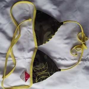 Hurley reversible bikini top